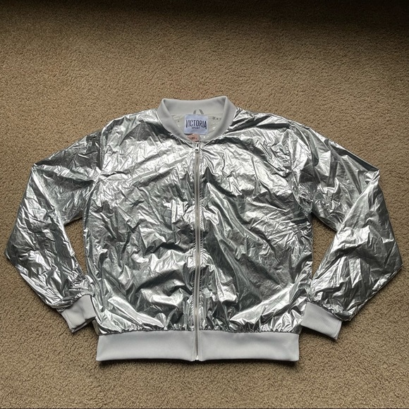 Limited Edition Victoria's Secret Sport Bomber Jacket Sz L NWT - Picture 4 of 9